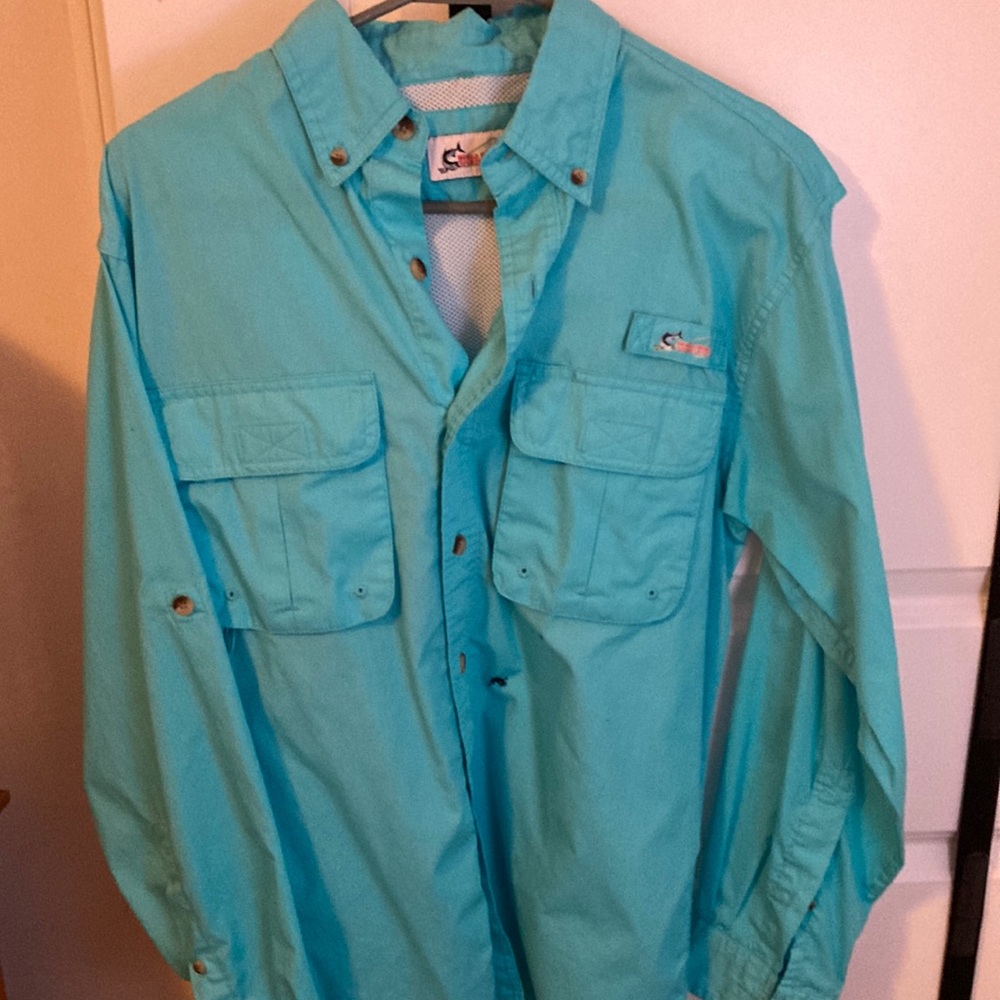 Fishing Button Down